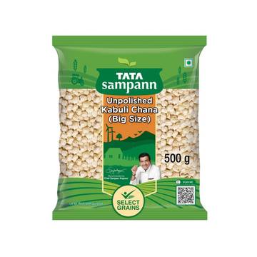 Tata Sampann Unpolished Kabuli Chana (Big Size)